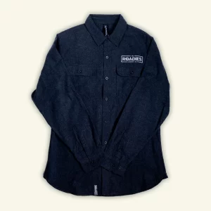 Black flannel shirt