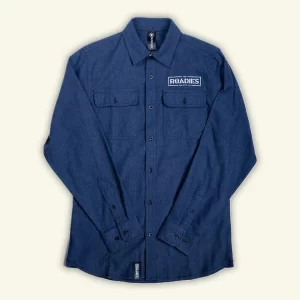 Blue flannel shirt