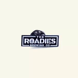 Pin saying The Roadies Brewing Co.