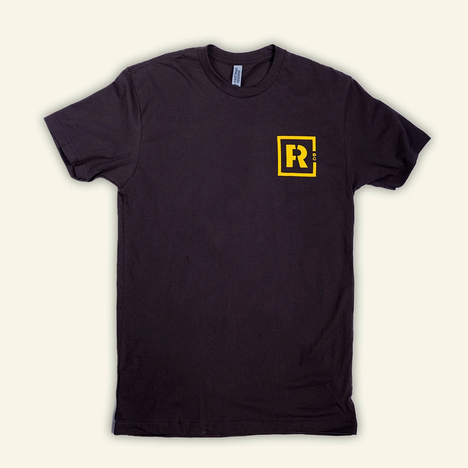 Unisex-Shirt-Brown Black t-shirt