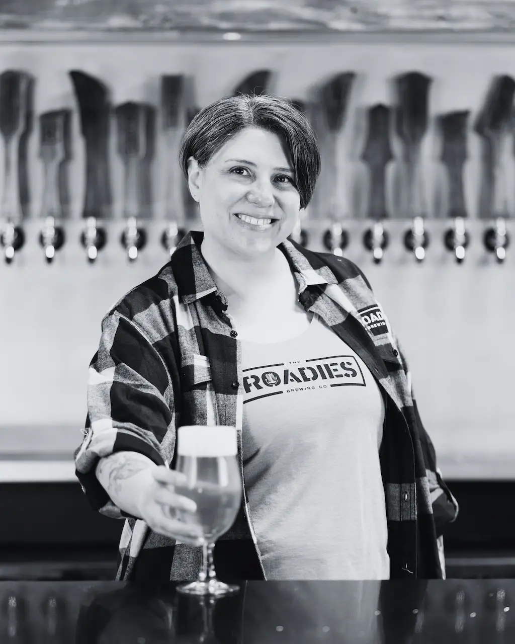 Diane Hilz at The Roadies Brewing Co. in Vista, CA