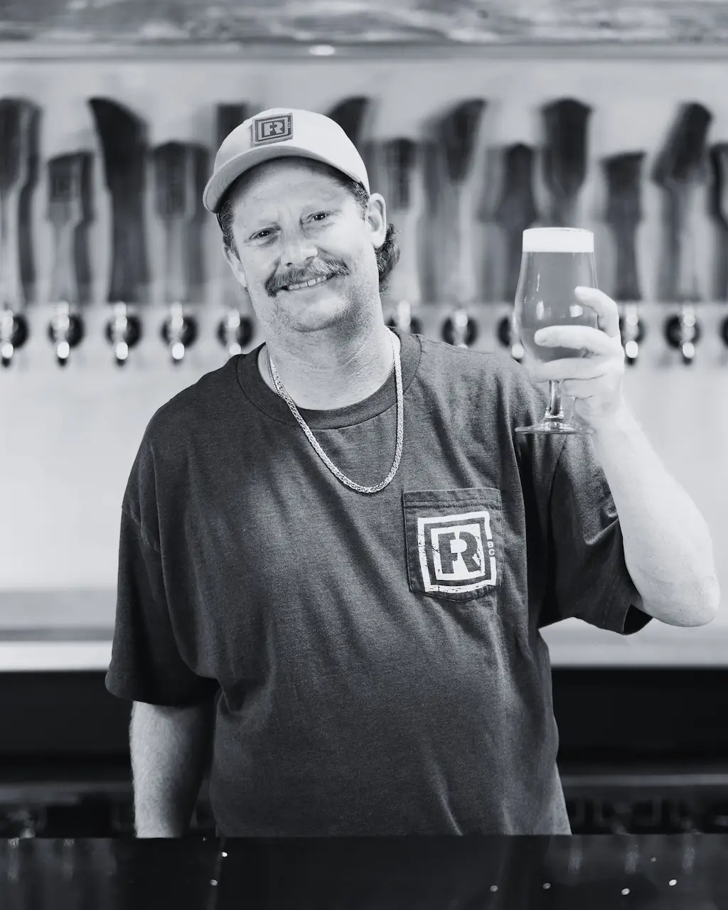 Peter Perrecone at The Roadies Brewing Co. in Vista, CA